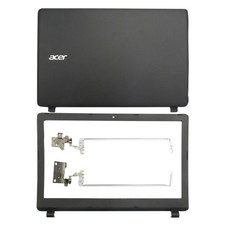 New LCD Back Cover + Bezel + Hinges For Acer Aspire ES1-523 ES1-533 ES1-572 USA picture