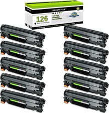 10PK CRG126 Toner Cartridge For Canon 126 Imageclass LBP6200d LBP6230dw Printer picture