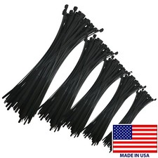 2500 Piece Black Nylon 4