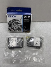 3 PK One Genuine Epson 212 Black Ink Cartridge & 2 remanufacture 212xl black picture
