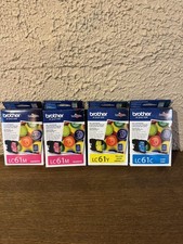 GENUINE Brother LC61 Ink Cartridge 4 Pack for MFC-290C MFC-490CW  MFC-5490CN picture