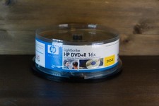 HP LIGHTSCRIBE DVD+R 16X 4.7GB 120 MINS; 25-pk spindle for custom-burned DVDs picture