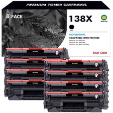 138X W1380X Toner WITH CHIP Fits HP LaserJet Pro 3001dw 3001fdw MFP 3101fdw LOT picture