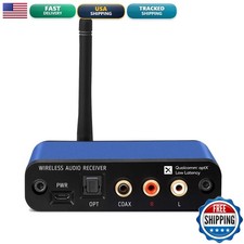 BluDento BLT-2 Hi-Fi Bluetooth 5.1 Audio Receiver aptX HD AAC DAC RCA Optical picture