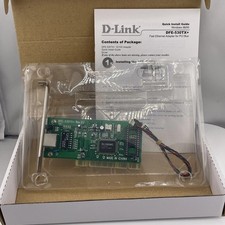 D-Link DFE-530TX+ Rev D2 PCI Fast Ethernet 10/100 Adapter Card with Box picture