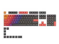 Glorious GPBT Celestial Fire Keycaps Black & Red GMMK Models & Standard Keyboard picture