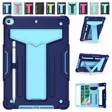 iPad 2021 Case 9th Generation Bumper Shockproof Stand Hard Cover For iPad 10.2