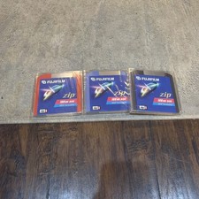Bundle Of 3 Fujifilm 100MB IBM Formatted Zip Disk New Sealed  Zip 100 picture