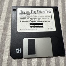 Vintage Drivers Diamond Plug And Play Utility 1995 Diamond Supra 3.5