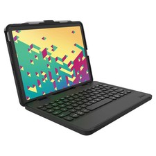 ZAGG Rugged Book Wireless Keyboard Case with Backlit RGB Keys, Magnetic Hinge, picture
