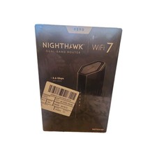 Netgear Nighthawk RS90 BE3600 WiFi 7 Router Black 3.6 Gbps Dual-Band 2000 sq ft picture