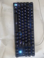 HyperX HX-KB7AQX-US Wired Gaming Keyboard READ picture