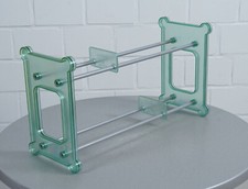 Zanotta Perspex CD Stand CD Rack Design Kuno Prey Vintage 70s 80s picture