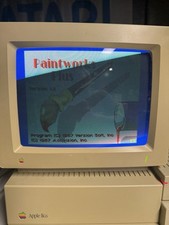 Vintage 80s Apple IIGS Paintworks Plus 3.5