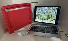 Apple iPad Mini 1st Generation With Keyboard Case, Tough Case, Cable Bundle picture