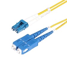 StarTech SMLCSCOS250M 50m LC to SC OS2 Fiber Optic Cable 10G picture