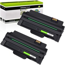 2PK MLT-D105L MLT-D105S BK Toner Cartridge Fits For Samsung SCX-4623FN ML-2580n picture