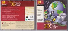 Vintage Deluxe Compton's 3D World Atlas (The Learning Company, 1998) picture