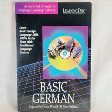 Basic German Language Learning Disc For Zygon Learning Machine 1994 *Read*  picture