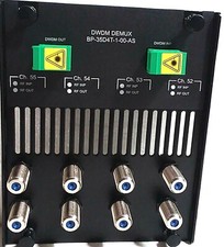 Arris BPD4x Optical Demux Backplate, Ch Group T(52-55); BP-35D4T-1-00-AS picture