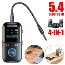 4In1 Bluetooth Audio Adapter Wireless Receiver Transmitter MP3 Player 3.5mm Aux picture