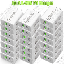 For iPhone 14 13 12 15 20W Fast Charger Block USB Type C Wall Power Adapter Lot picture