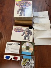 Vintage Hash Animation Master 3D Software 3 CDs Upgrade Manual Box PC Mac picture