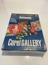 Sealed Corel Gallery Animals The Theme Pack Collection PC Web Clip Art Graphics picture