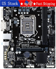 Used Gigabyte GA-H110M-DS2V LGA1151 H110 DDR3 Micro ATX Motherboard 4×SATA III picture