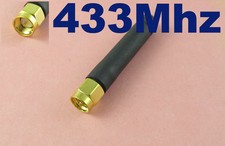 1pcs 433Mhz GSM GPRS SMA Male Plug Straight 5cm Ham Radio Antenna picture