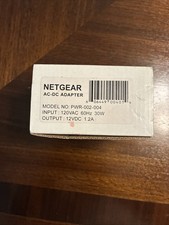 NOS Genuine OEM Netgear PWR-002-004 AC-DC Adapter Power Supply 12VDC 1.2A picture