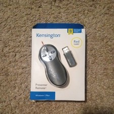 Brand New In Box Kensington Wireless Presenter w/Red Laser (K33374USB) picture