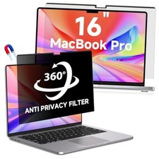 360° Magnetic Privacy Screen for Macbook Pro Privacy Screen MacBook Pro 16 Inch picture