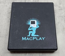 RARE MacPlay LaserLine MVP 6 CDS Software Games Utility Black Box Vintage Apple picture