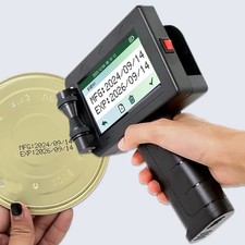 Handheld inkjet printer 12.7mm inkjet printing logo text variable data picture