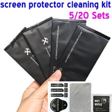 5/20PCS Glass Camera Lens Phone Watch Screen Protector Dust Cleaning Wipes Tools picture