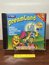 DreamLand: Words, Numbers, Telling Time, Music, Drawing (PC CD-Rom, 1995) New  picture