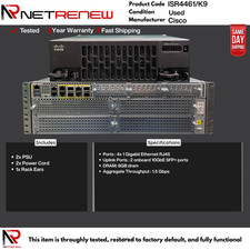 ISR4461/K9 Cisco Integrated Services Router picture