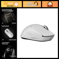 Wireless Gaming Mouse - Ultra-Lightweight, High Precision, Ergonomic Design - Wh picture