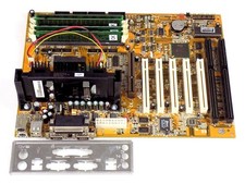 ABIT BX6 2.01 + Intel PIII 700MHz + 512MB SDRAM - Motherboard CPU RAM Retro Bundle picture