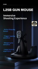 Gun Mouse OrionTime FPS Game Pistol Handle Grip Wired Peripherals Gaming Mice picture