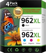 4PCS 962-XL Printer Ink for HP OfficeJet Pro 9010 9015 9016 9018 9020 9025 9015e picture