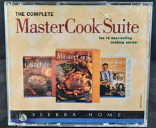 The Complete MasterCook Suite - Versio 4.06 - Sierra Home / CD-ROM / 3-Disc picture