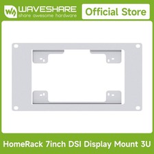 Waveshare HomeRack 7inch DSI Display Mounting Panel, 3U Mounting Space picture
