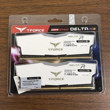 NEW TeamGroup T-Force Delta RGB 16GB (2x8GB) RAM DDR4 3200MHz TF4D48G3200HC16CBK picture