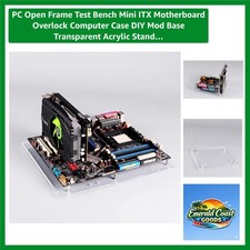 PC Open Frame  Bench Mini ITX Motherboard Overlock Computer Case DIY Mod Base... picture