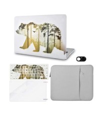 KECC Compatible w/ MacBook Air 13 A1369/A1466 Plastic Hard Shell Keyboard Cover picture