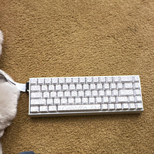 ATTACK SHARK X68 MAX Wired RGB Magnetic Switch Keyboard White QWERTY EN picture