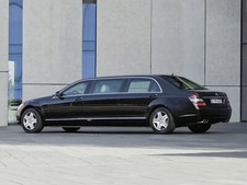 Cars 2008 armored mercedes benz s 600 guard pullman w221 Desk Mat Stitched picture