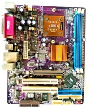 ECS L7VMM3 REV1.0 MOTHERBOARD + 1.2GHz AMD ATHLON MOBILE AXMD1400FQQ3B CPU picture